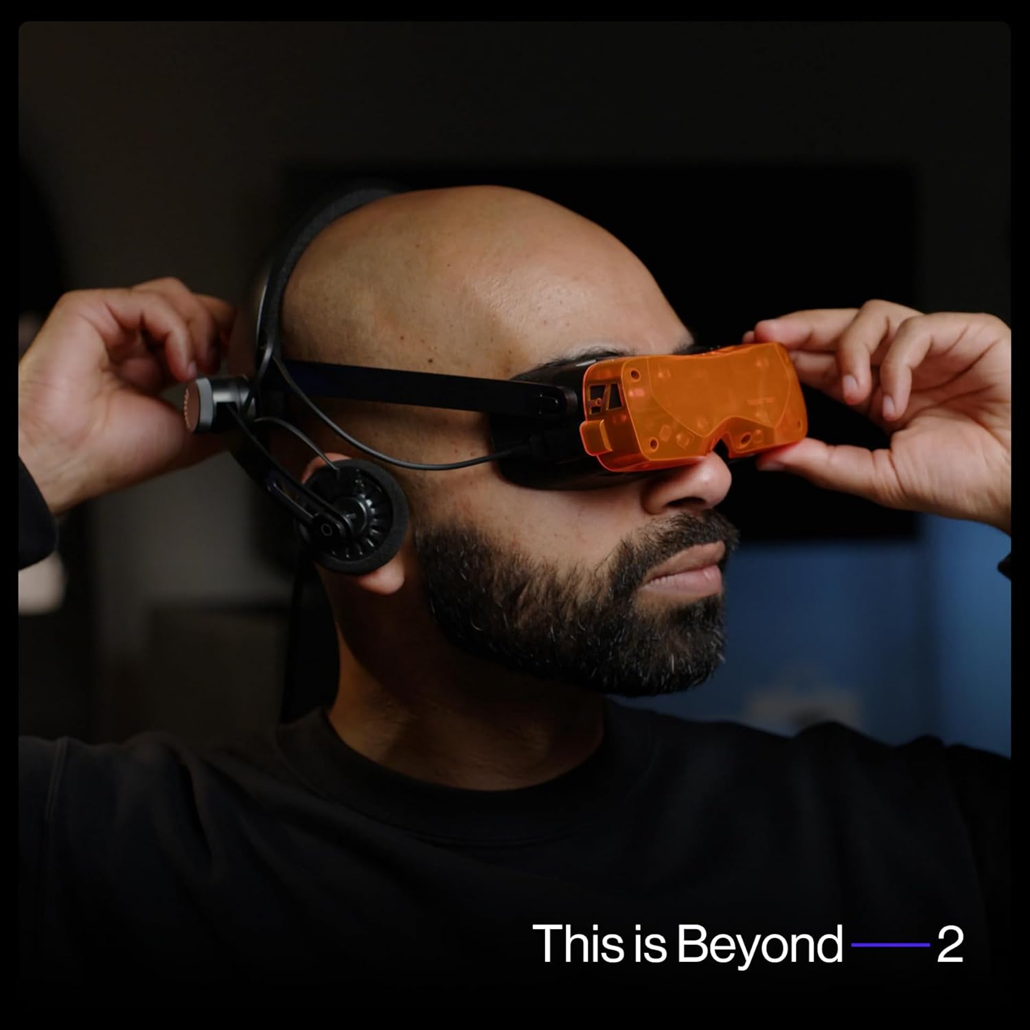 Beyond 2e: Ultra-Light PC VR Headset (108g) Micro-OLED Displays, 2560x2560 per Eye Resolution, 116 FOV, EyeTracking & DFR Play PC VR Games, Flight & Racing Simulators