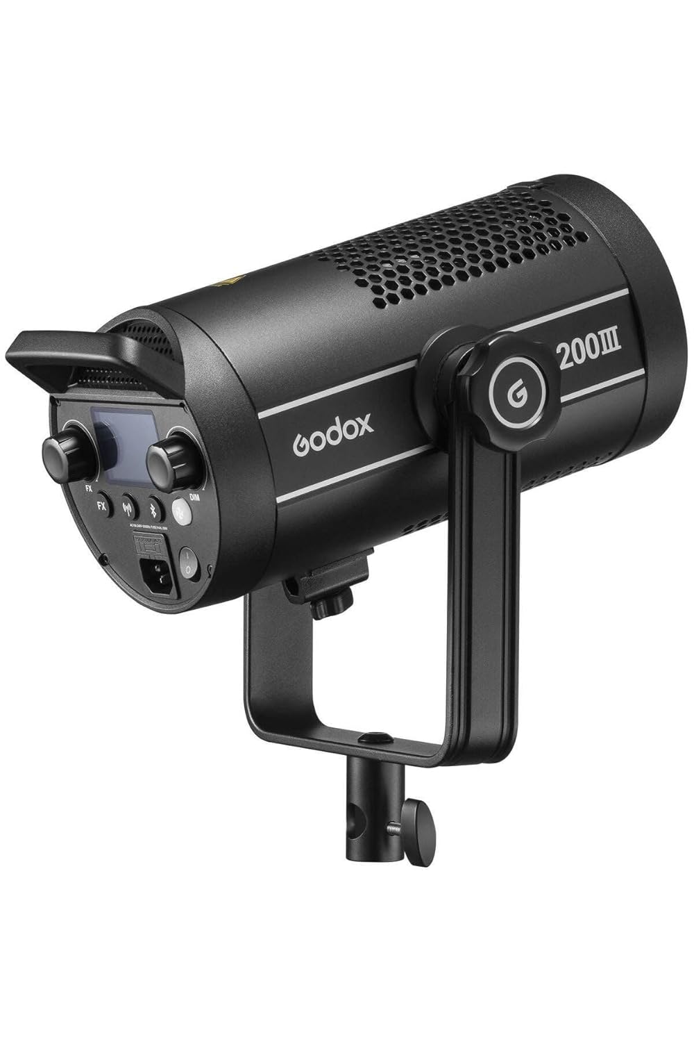 Godox SL200III LED Video Light,200W 95600Lux 5600K±200K CRI96+ TLCI97+,Bowens Mount Daylight-Balanced Countinuous Output Lighting for YouTube,Live Broadcast,Video