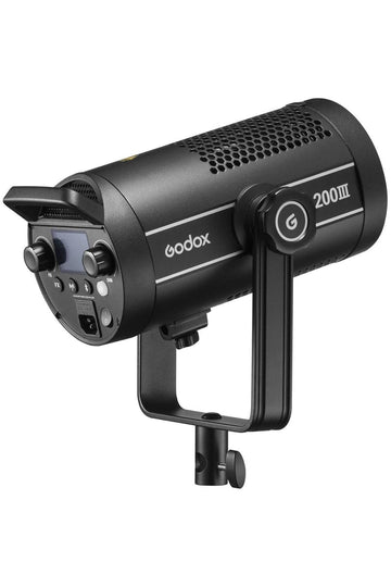 Godox SL200III LED Video Light,200W 95600Lux 5600K±200K CRI96+ TLCI97+,Bowens Mount Daylight-Balanced Countinuous Output Lighting for YouTube,Live Broadcast,Video