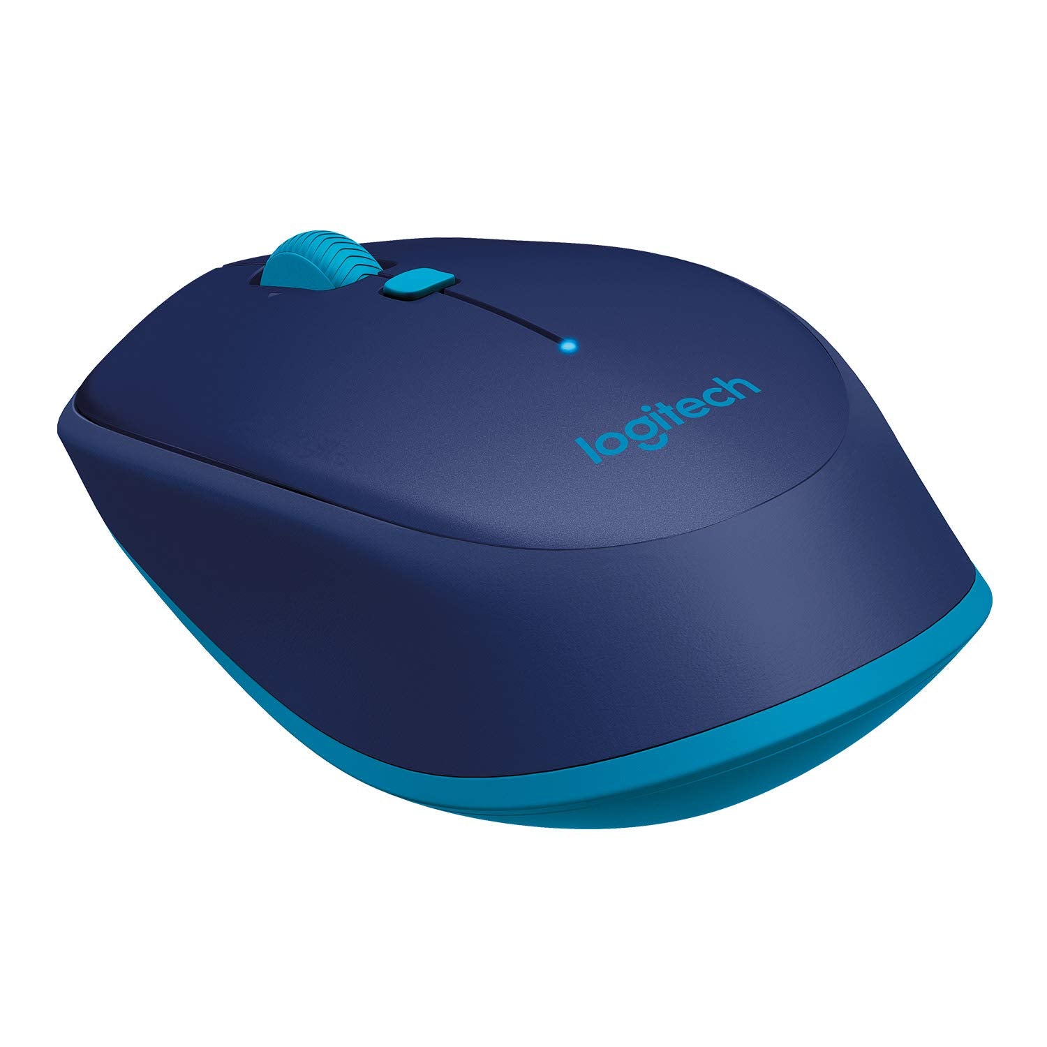 Logitech M337 Wireless Mouse, Bluetooth, 1000 DPI Laser Grade Optical Sensor, 10-Month Battery Life, PC/Mac/Laptop - Blue