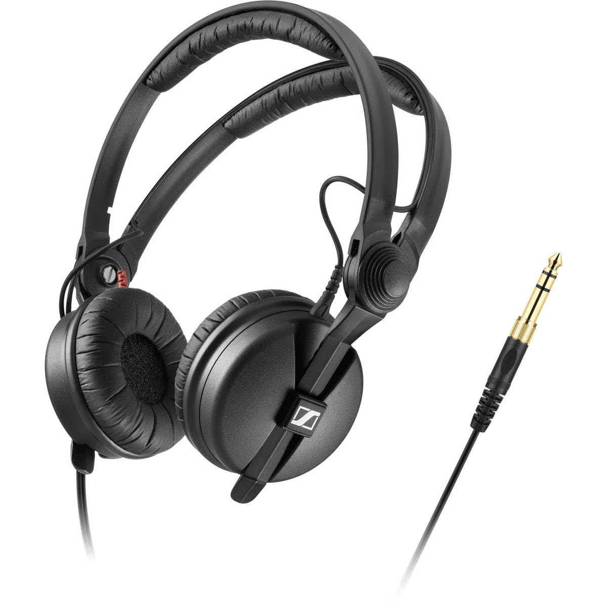 SENNHEISER Hd?25 On Ear Dynamic Professional Monitoring Wired Headphones?| 16 22?Khz|Excellent Sound Isolation|Rotatable Earcups|Split Headband?|?Ideal for Djs,Cameramen,Musicians & Studio Use,Black