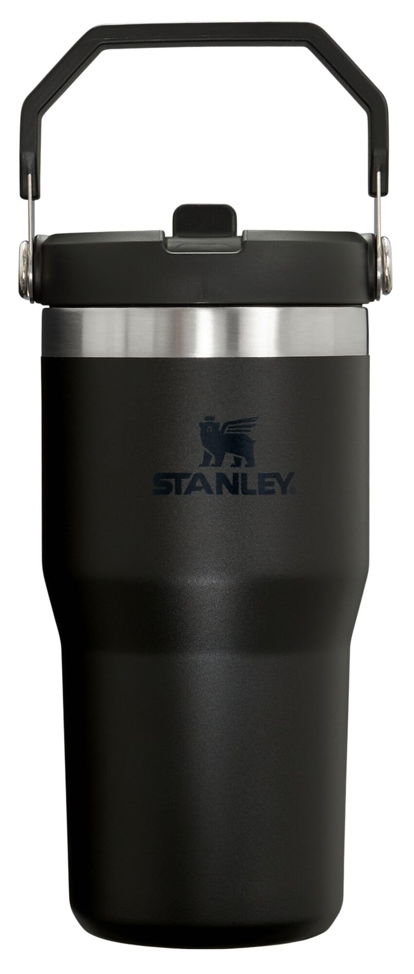 Stanley IceFlow Stainless Steel Tumbler with Straw - Vacuum Insulated Water Bottle for Home, Office or Car Reusable Cup with Straw Leak Resistant Flip Cold for 12 Hrs or Iced for 2 Days (Rose Quartz)