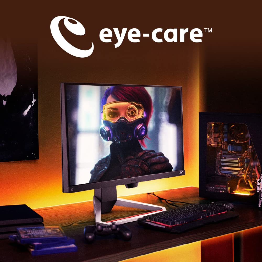 BenQ MOBIUZ EX2710S 27" IPS 1920x1080 Full HD HDR Gaming Monitor 165Hz| 1ms MPRT| FreeSync Premium|Height Adjust| 99% sRGB| Bezel-Less|Black Equalizer| treVolo Speakers (2.5W x 2)|HDMI|DP (Dark Grey)