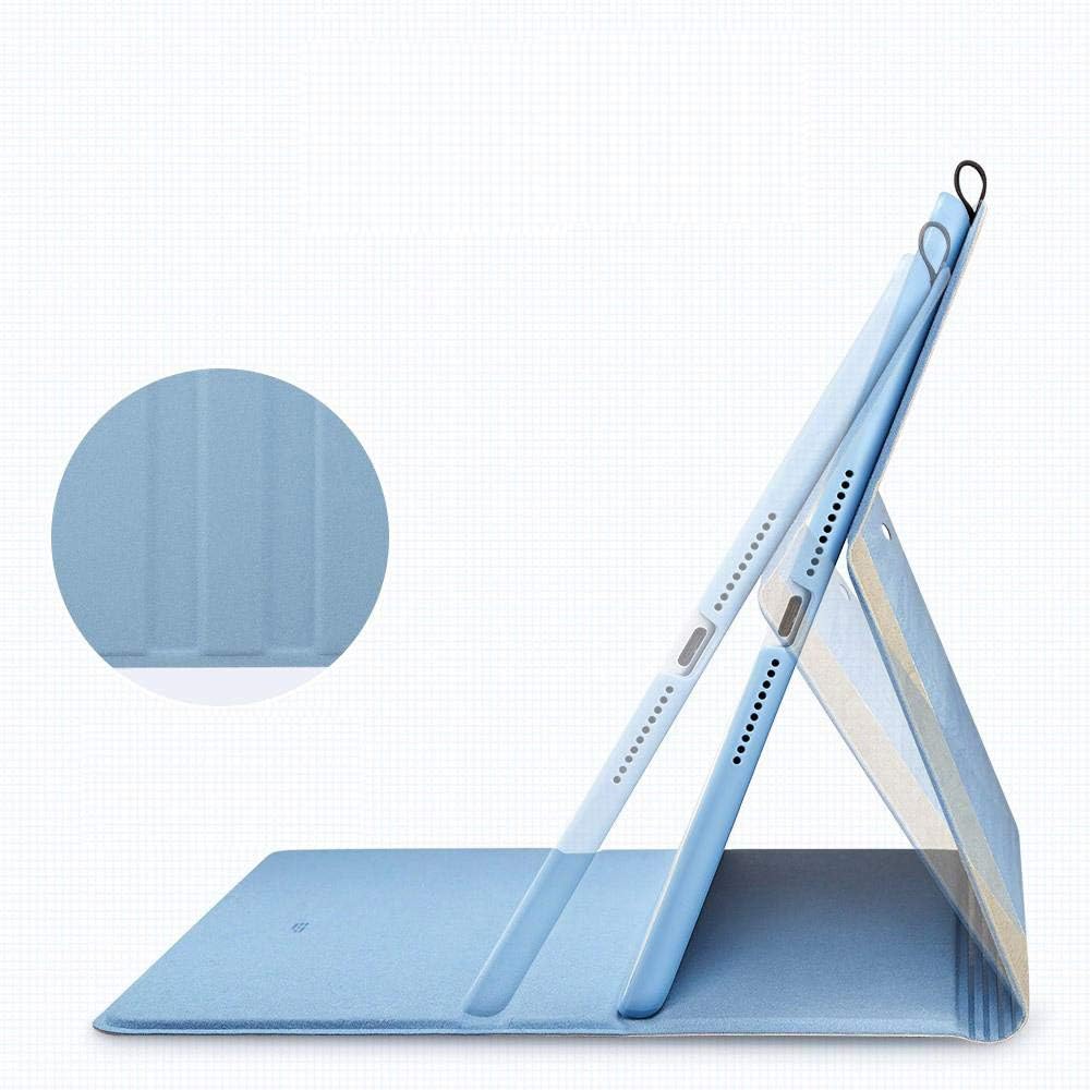 cover iPad 10.2 Simplicity Holder Case color sky blue & brown by ESR