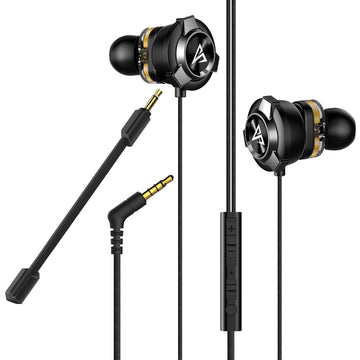 AirSound A200 Dual Driver Gaming Earphone with Dual Mic & 3D Stereo Sound for Android, Tablets, PC, Laptop - Buy AirSound A200 Pro Dual Driver Gaming Earphone with Dual Mic & 3D Stereo Sound for Android, Tablets, PC, Laptop