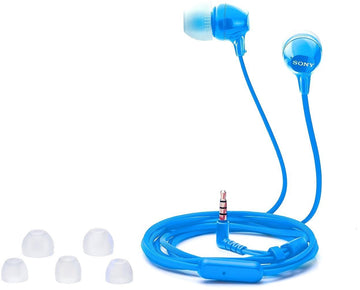 Sony MDR-EX15AP Earphones Enjoy clear-Blue