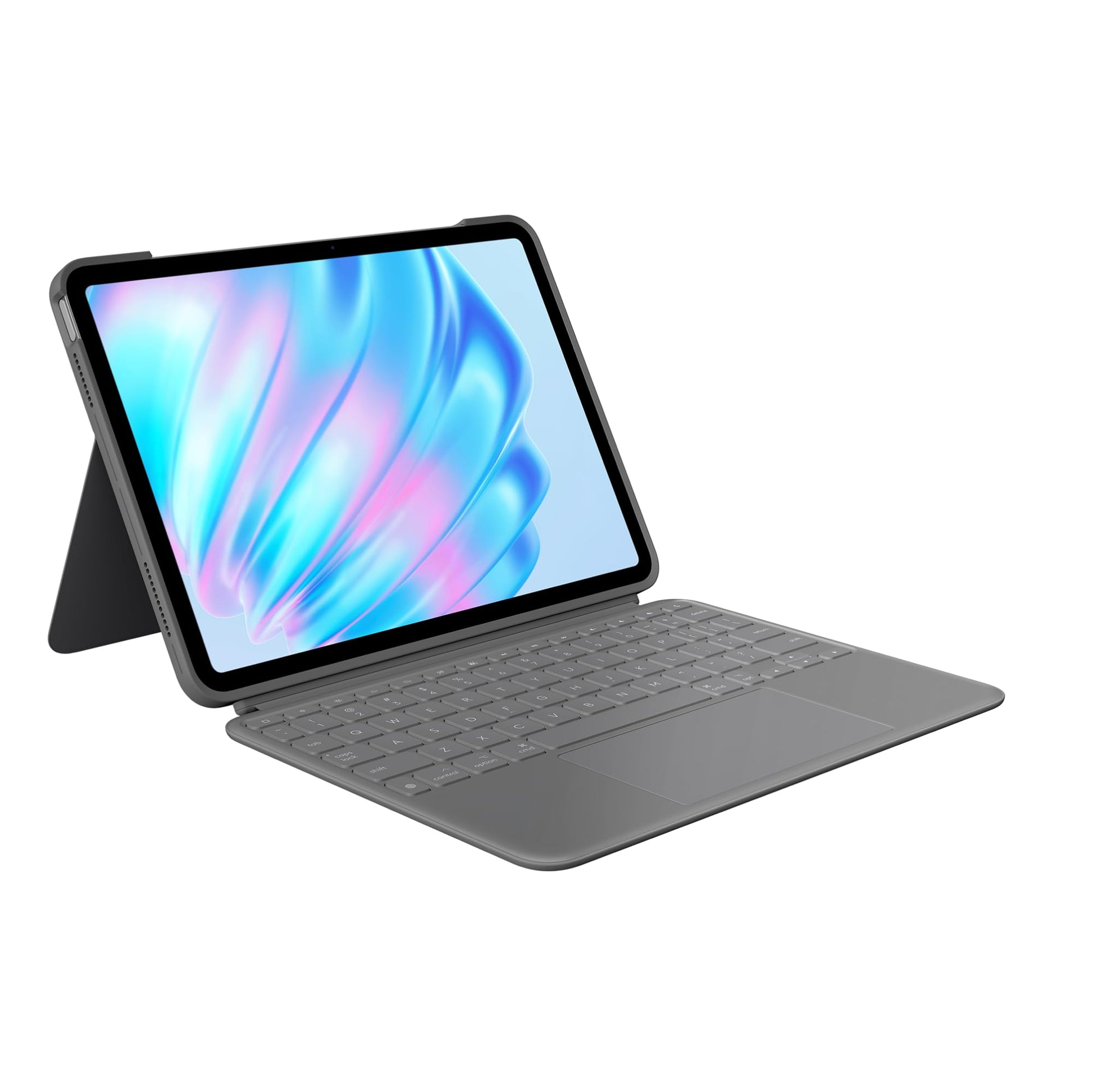 Logitech Combo Touch iPad Pro 11-inch (M4 & M5)(2024 & 2025) Keyboard Case - Detachable Backlit Keyboard with Kickstand, Comfortable Typing, Multi-use Mode - Graphite