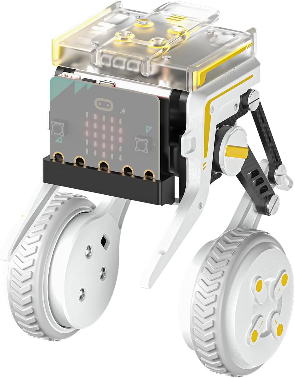 Xgo Rider Kit ELECFREAKS Microbit XGO Rider Starter Kit Makecode Programing, Self-Ba