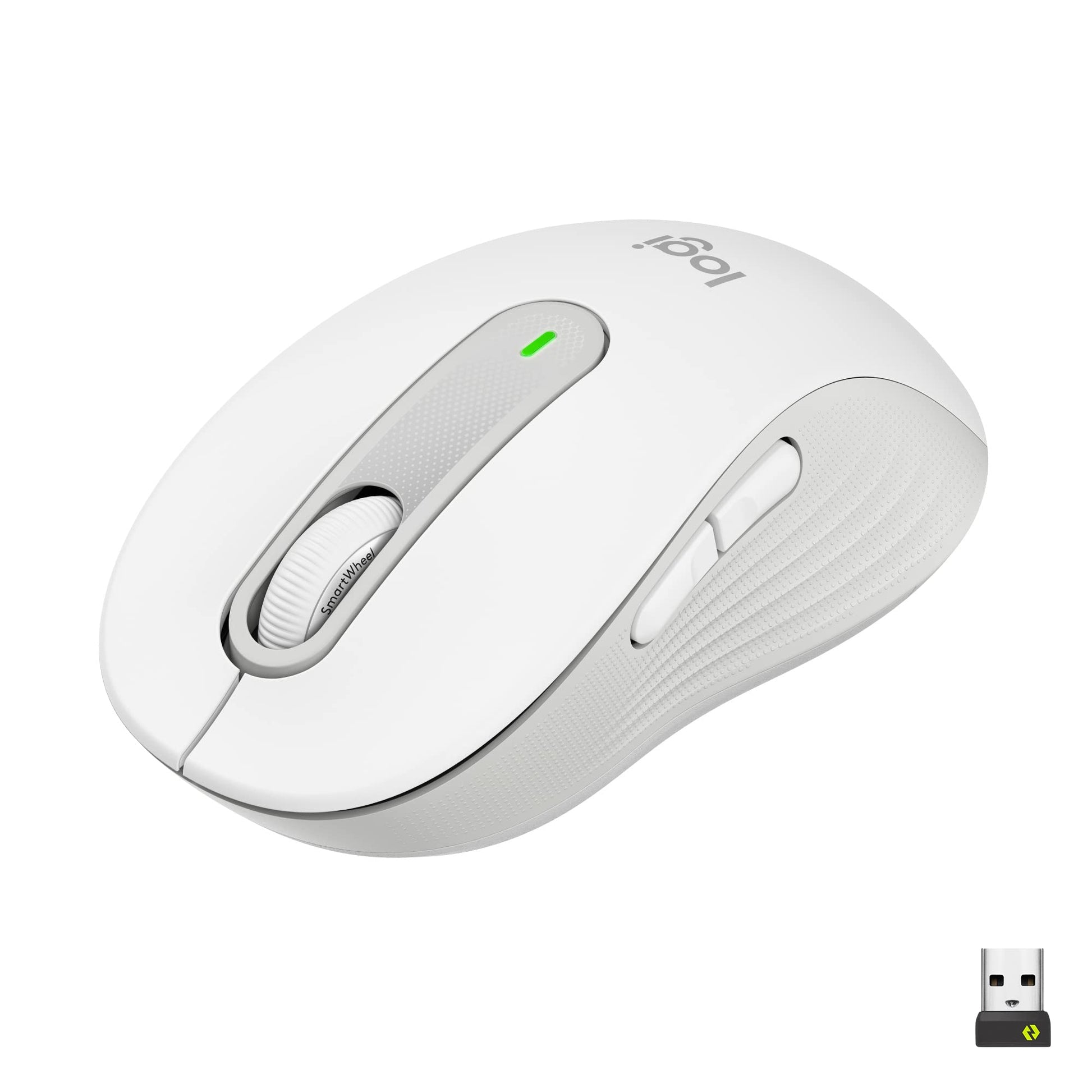 Logitech Signature M650 L Full Size Wireless Mouse - for Large Sized Hands, 2-Year Battery, Silent Clicks, Customisable Side Buttons, Bluetooth, for PC/Mac/Multi-Device/Chromebook - Graphite