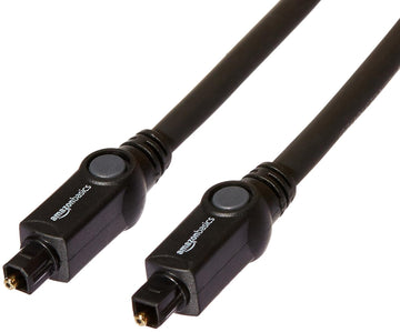 AmazonBasics CL3 Rated (in-Wall Installation) Toslink Cable - 10 Feet, Black