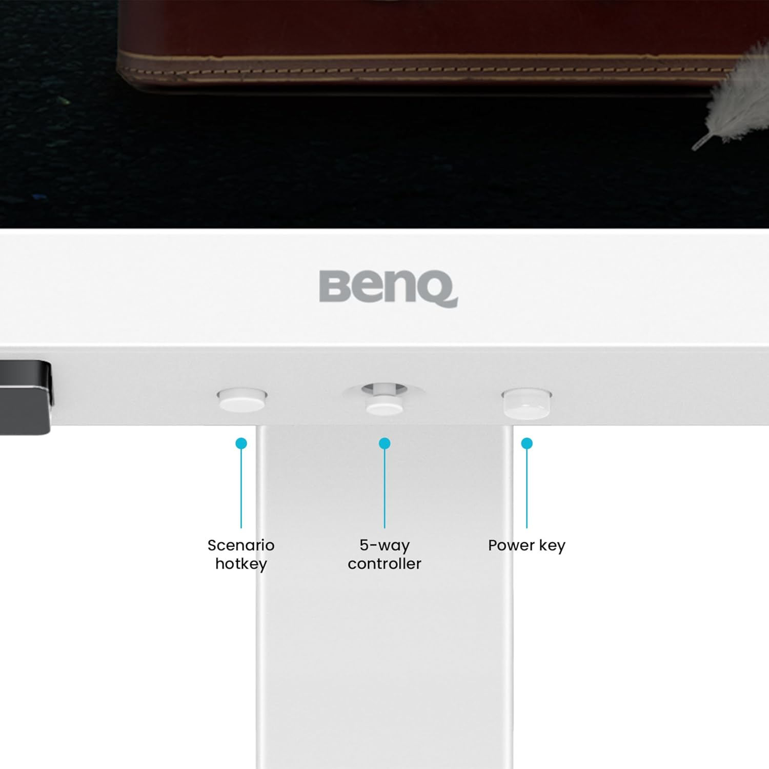 BenQ EW3290U 31.5” 4K UHD 3840x2160 Entertainment Monitor with 98% P3| Remote Control| AI Contrast| Built-in 2.1 Channel Speakers with Woofer| USB-C (65W PD)| 3xHDMI|USB Hub| Ergonomic| Eye-Care