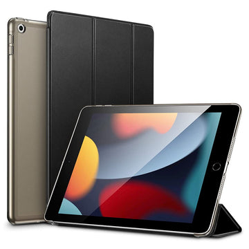 ESR for iPad 9th Generation Cover/8th Generation/7th Generation (2021/2020/2019), Trifold Smart Case, iPad 9/8/7 Case with Clasp, Auto Sleep and Wake, Viewing Stand, Ascend Series, Black