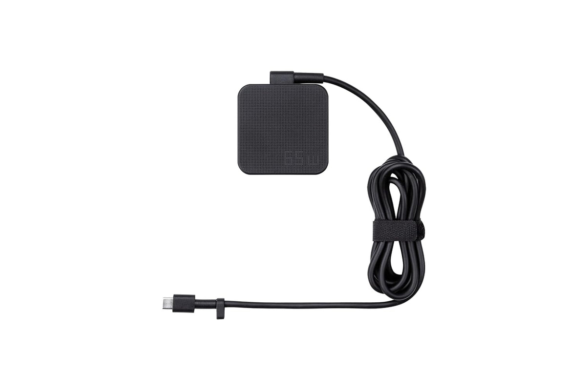ASUS AC65-00 65W USB Type-C Adapter/Charger Connector, USB PD 3.0 Technology with 5V/3A, 9V/3A, 15V/3A and 20V/3.25A Output for Laptop, Black