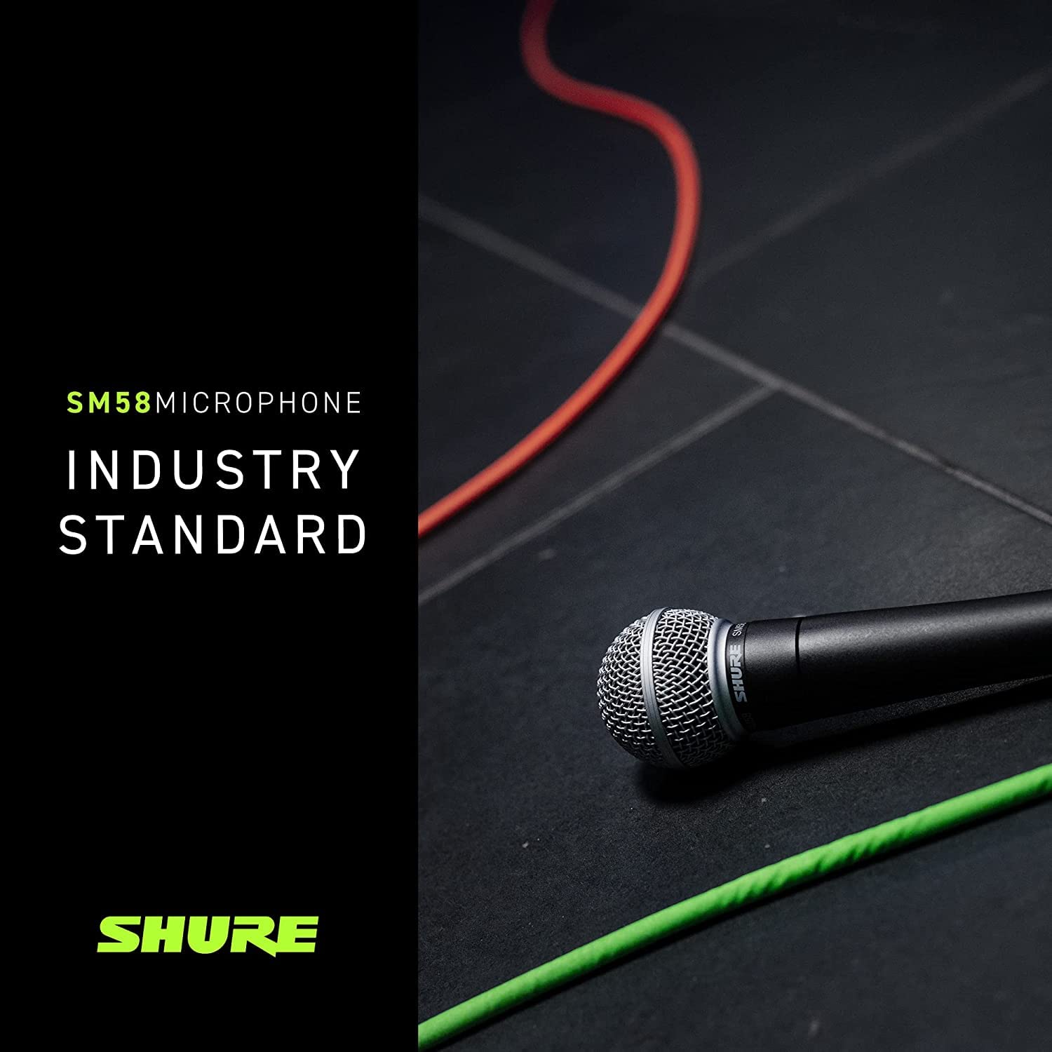 Shure SM58-LC Cardioid Vocal Microphone without Cable