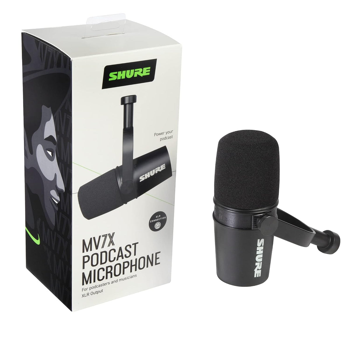 MV7X XLR Podcast Microphone