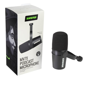 MV7X XLR Podcast Microphone