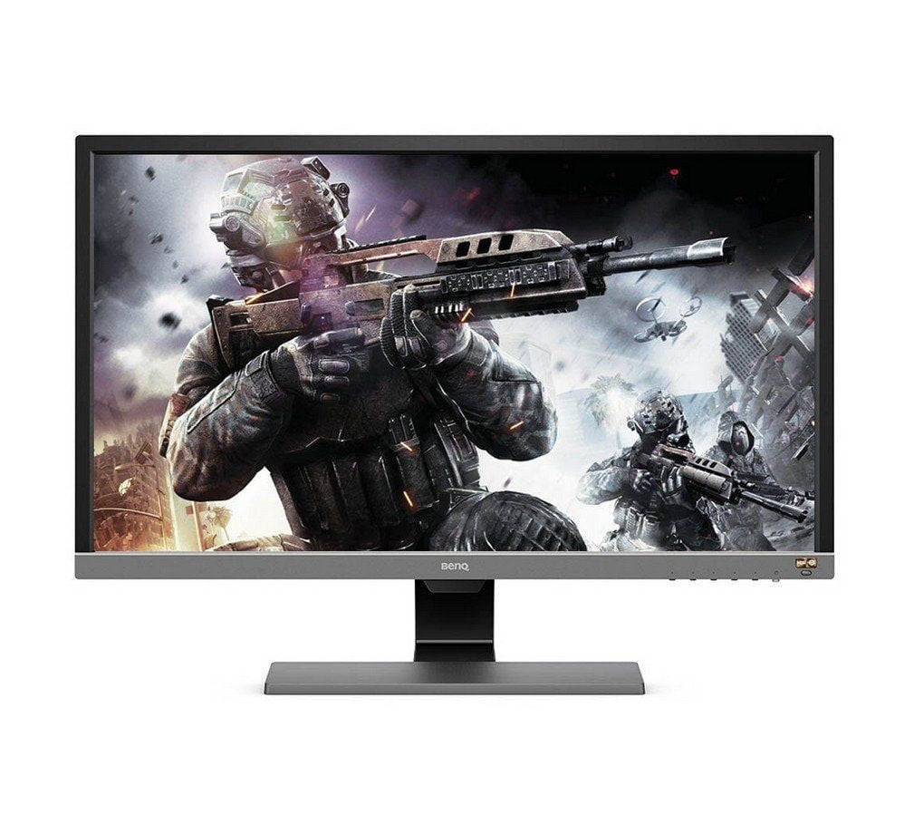 BenQ 28-inch UHD 4K HDR,1ms Response Time Console Gaming Monitor with Free Sync, Brightness Intelligence Plus, HDMI, DP, Built-in Speakers - EL2870U(With Amazon Universal Stand)