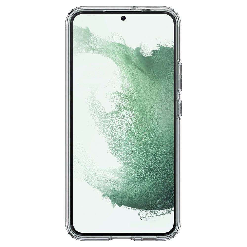 Spigen Ultra Hybrid for Samsung Galaxy S22+ Case, Transparent Galaxy S22+ Back Cover (2022) - TPU+Poly Carbonate｜Crystal Clear