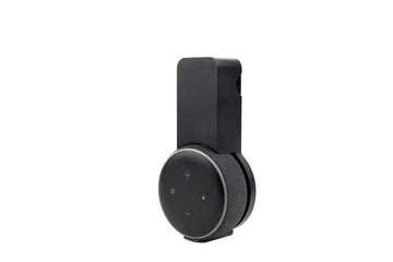 AmazonBasics Outlet Wall Mount for Echo Dot 3RD, Black