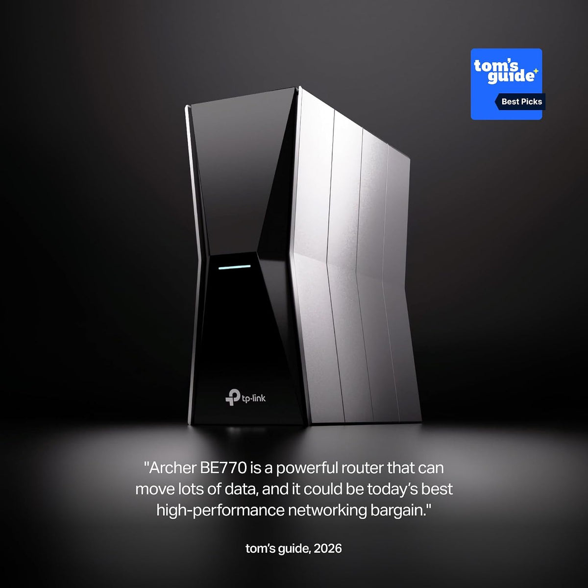 TP-Link Tri-Band BE18000 WiFi 7 Router, Archer BE770