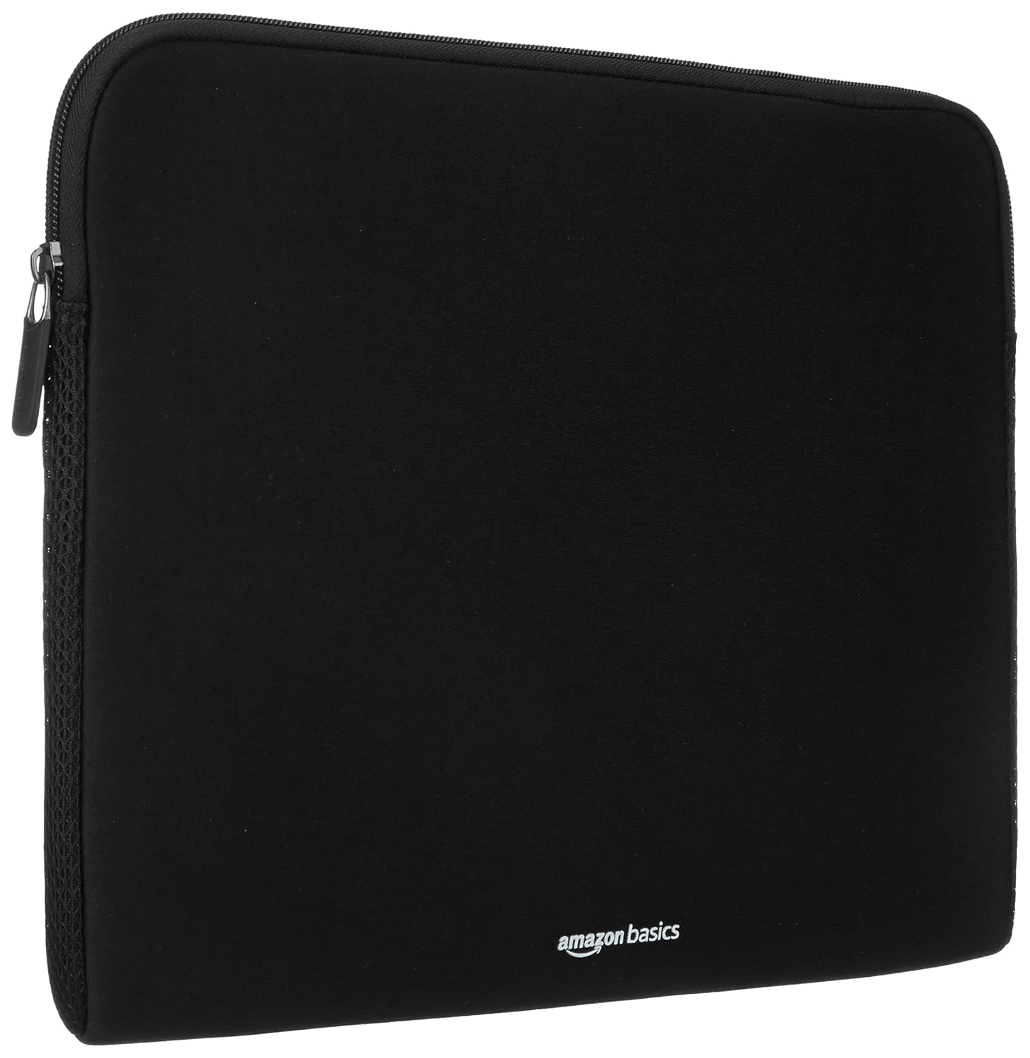 Amazon Basics Laptop Sleeve Case Cover Pouch for 13-Inch, 13.3-Inch Laptop for Men & Women | Slim Profile Neoprene, Soft Puffy Fabric Lining, 360° Protection, Smooth & Premium Zipper (Blue)