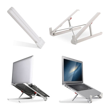 Portronics POR-835 My Buddy Lite Foldable Laptop Stand (Silver)