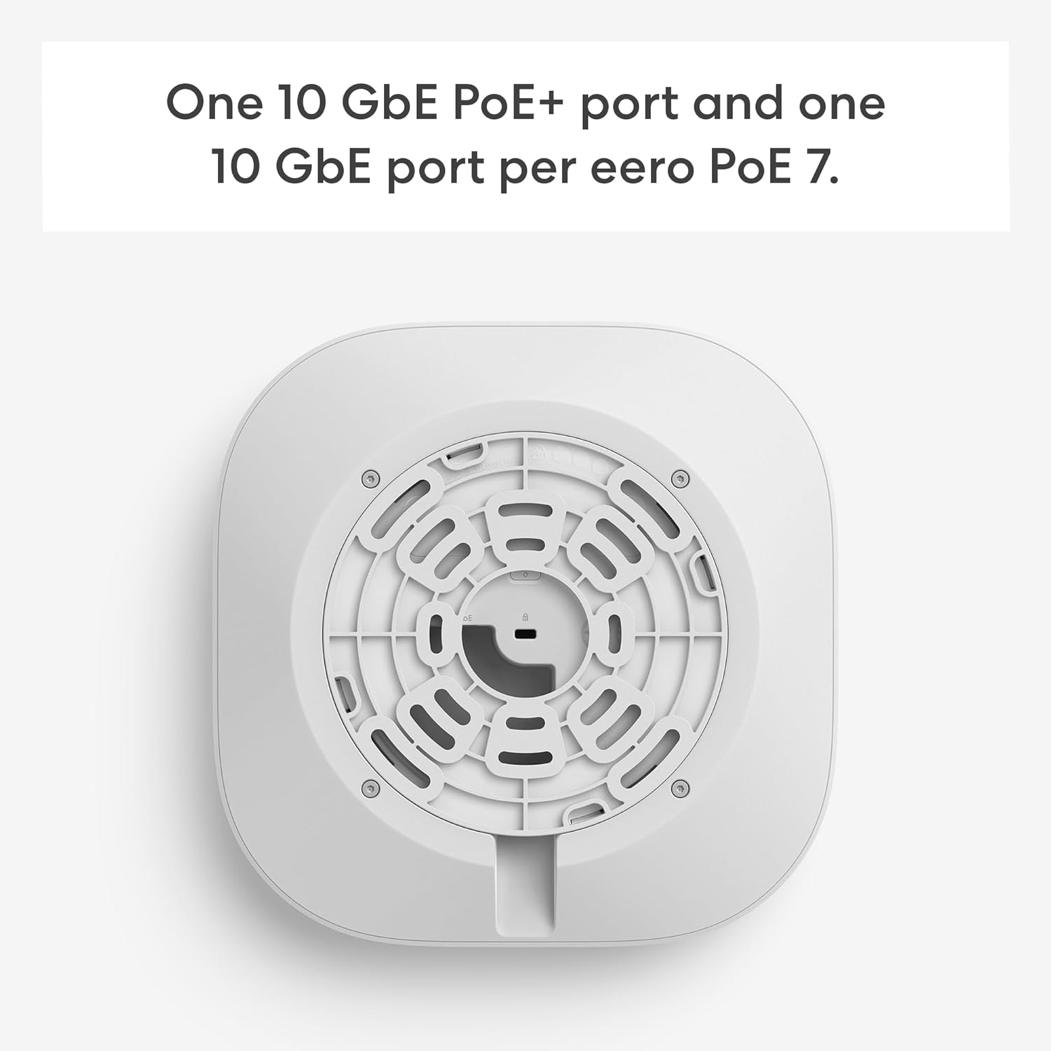 Amazon eero PoE 7 tri-band Wi-Fi 7 mountable access point (newest model) - Wireless speeds up to 3.9 Gbps, Coverage up to 2,000 sq. ft., 1-pack