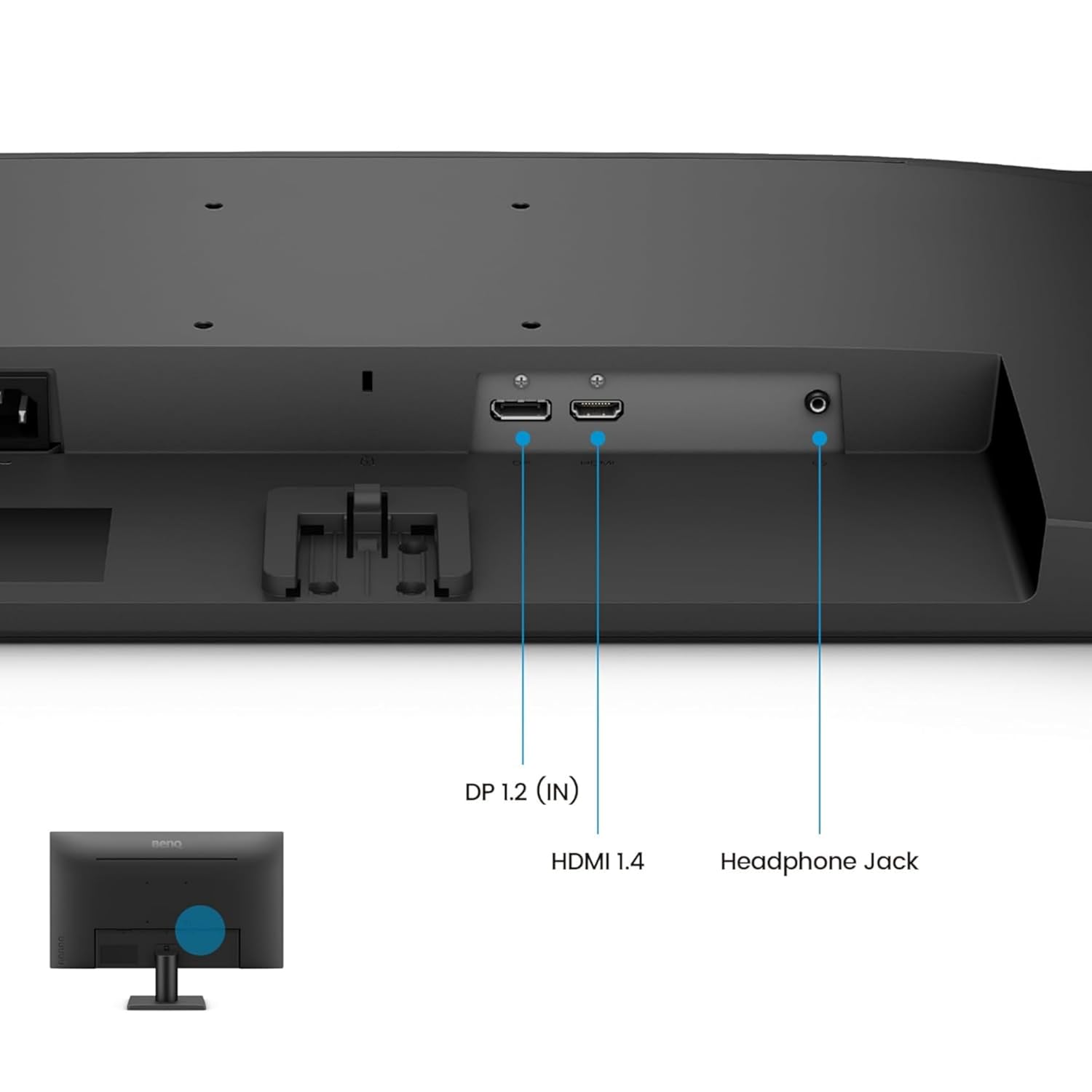 BenQ GW2791 27” 1920x1080 FHD 100Hz IPS Eye-Care 99% sRGB Monitor| HDMI| DisplayPort| Ultra Slim Bezel| TUV-Certified| Flicker-Free| Low Blue Light Plus (Black)