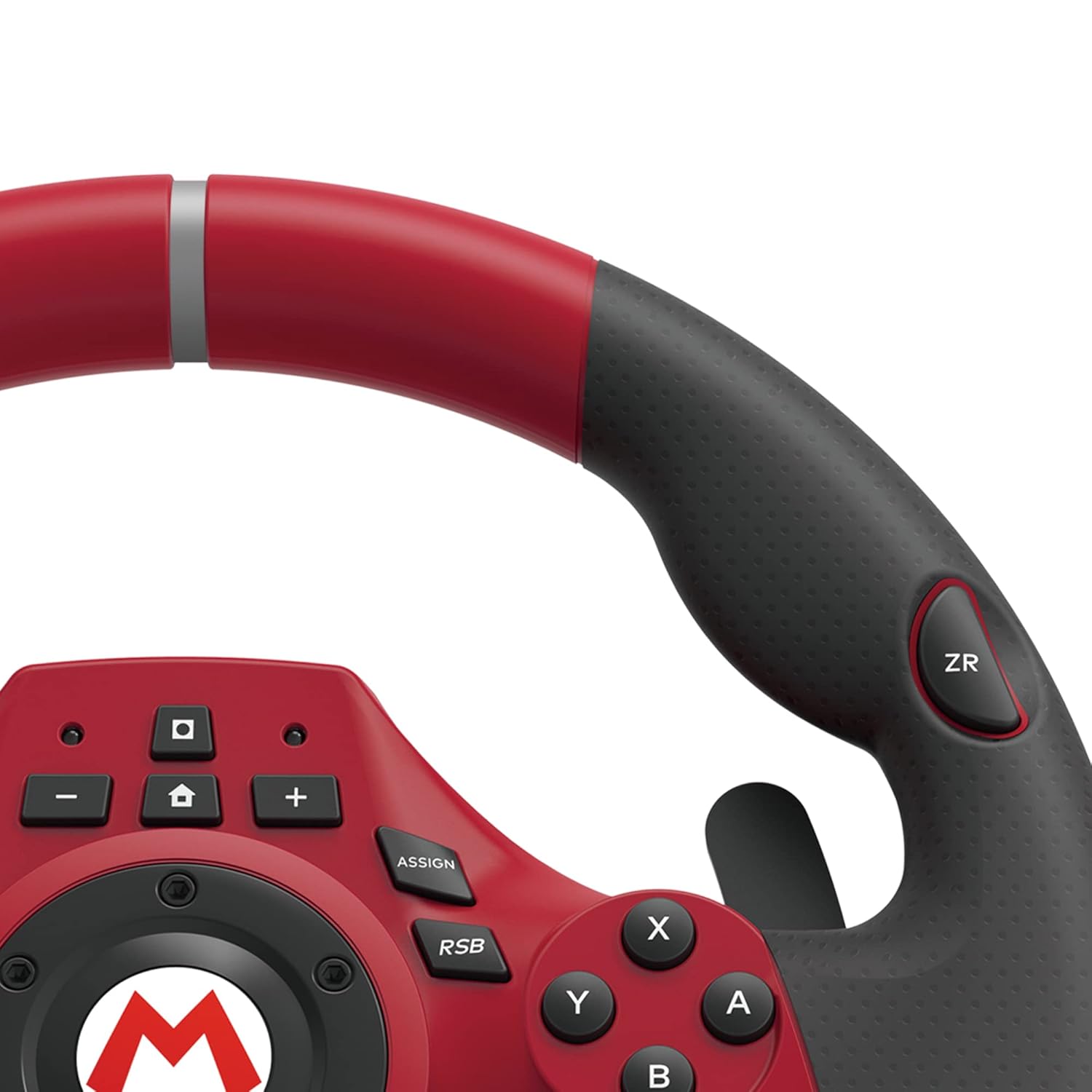 Hori Officially Licensed Nintendo: Mario Kart Racing Wheel - Pro Deluxe (Switch) - Nintendo Switch