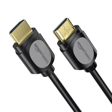 Amazon Basics High Speed HDMI Cable (Gold-Plated, A Male to A Male) - Supports 4K @60Hz and Audio Return (3 Feet)