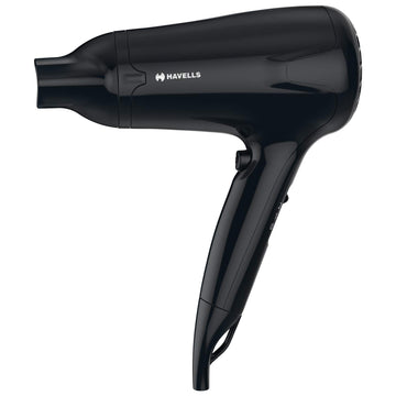 Havells HD3162 Men's 1565 Watts Powerful Hair Dryer with Thin Concentrator and Cool Shot Button; Heat Balance Technology (Black)