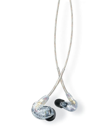 Shure SE215-CL Wired in- Ear Earphone Without Mic (Clear)
