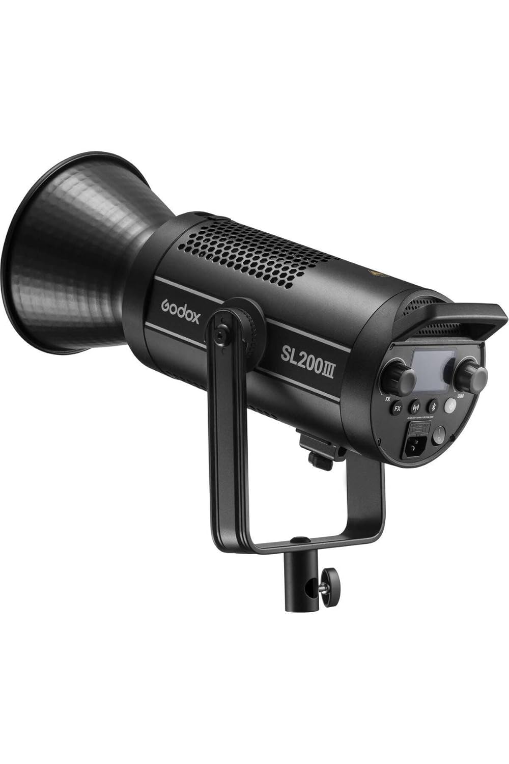 Godox SL200III LED Video Light,200W 95600Lux 5600K±200K CRI96+ TLCI97+,Bowens Mount Daylight-Balanced Countinuous Output Lighting for YouTube,Live Broadcast,Video
