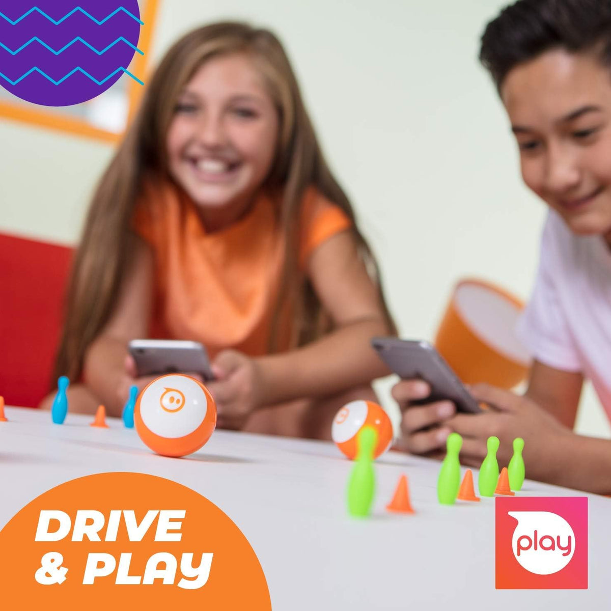 Coding Ball Sphero Mini (Blue) - Coding Robot Ball - Educational Coding and Gaming