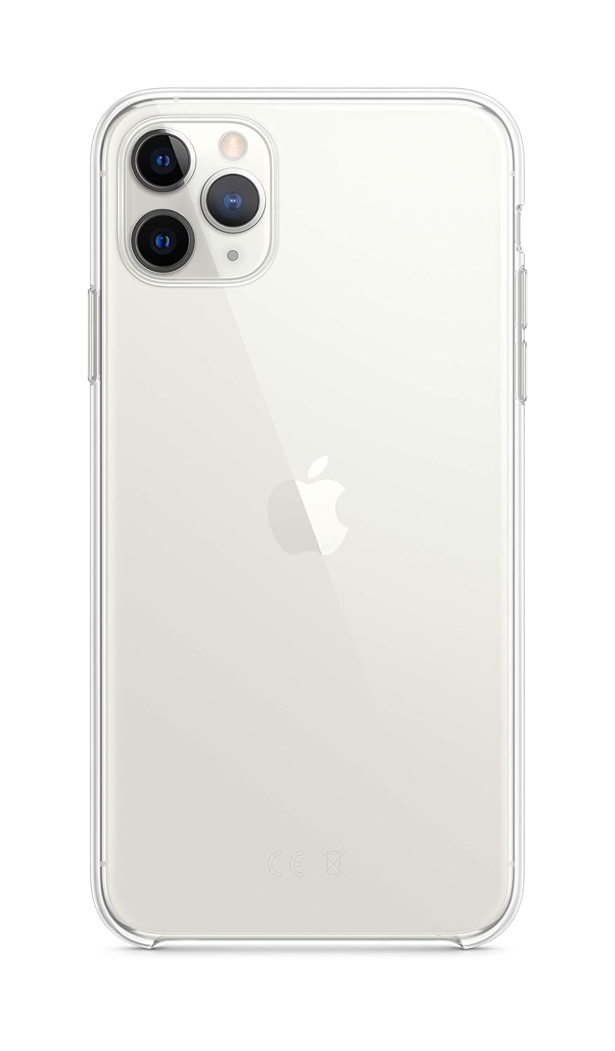 Apple Back Cover for Phone 11 Pro Max (Flexible|TPU;Poly Carbonate|Transparent)