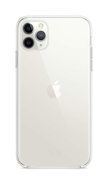 Apple Back Cover for Phone 11 Pro Max (Flexible|TPU;Poly Carbonate|Transparent)