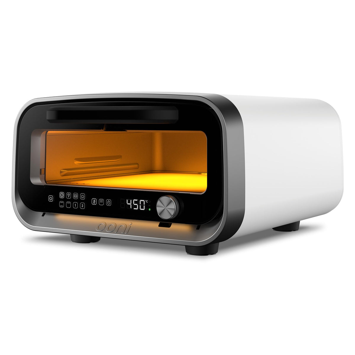 Ooni Volt 2 Electric Indoor Pizza Oven - 70 °F to 850 °F Temperature Range, Versatile Countertop Electric Toaster Oven, Cook 12 Inch Pizzas and More - Charcoal Grey