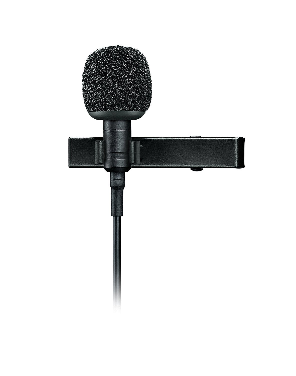 Shure MVL/A सर्वदिशात्मक कंडेनसर लैवेलियर माइक्रोफोन (काला)