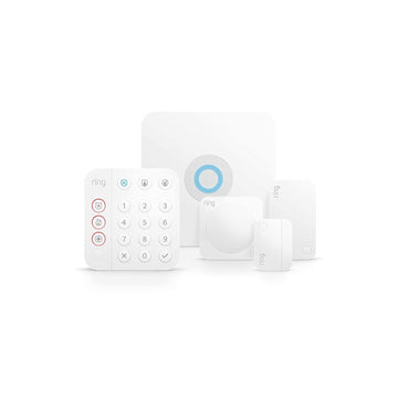Ring Alarm 5-Piece Kit – Wireless Smart Home Security System | Expandable | Easy Setup | Mobile App Control | 24/7 Professional Monitoring | Alexa Compatible ****SEALED***