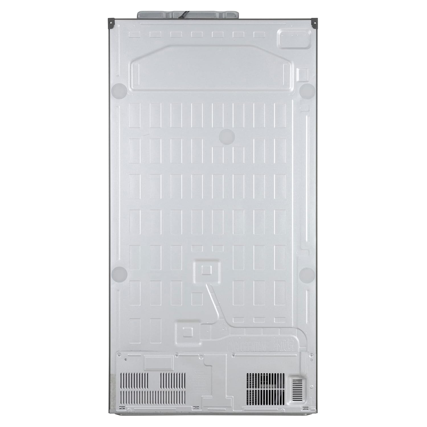 LG 655 L, 3 Star, Frost-Free Smart Inverter Double Door Side-By-Side Refrigerator (GL-B257HDSY, Dazzle Steel, Smart Diagnosis, Express Freeze | Multi Air-Flow)