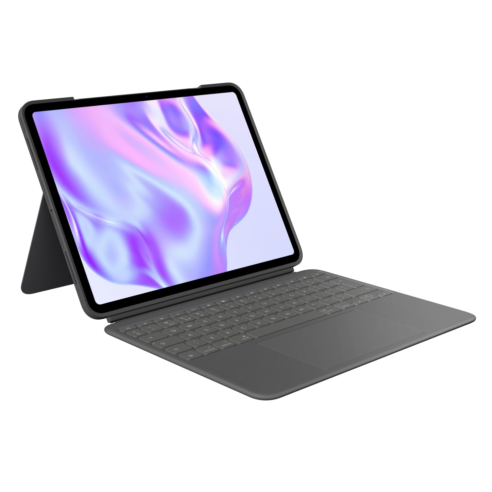Logitech Combo Touch iPad Pro 11-inch (M4 & M5)(2024 & 2025) Keyboard Case - Detachable Backlit Keyboard with Kickstand, Comfortable Typing, Multi-use Mode - Graphite