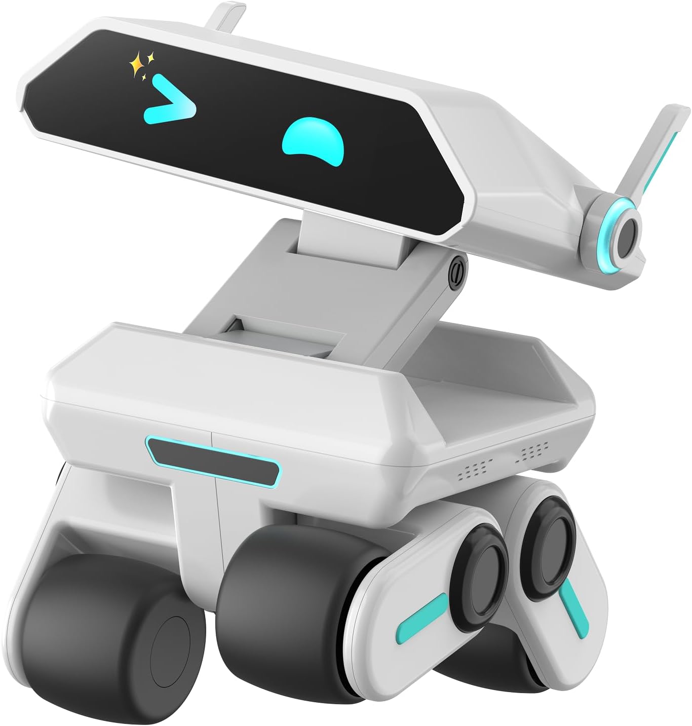 YONBO AI Robot for Kids, Programmable & Interactive AI Robot, STEAM Educational Toy ChatGPT Powered, Personalized Companion Robot with Voice Control, Visual Recognition, Emotion-Aware, Long Memory