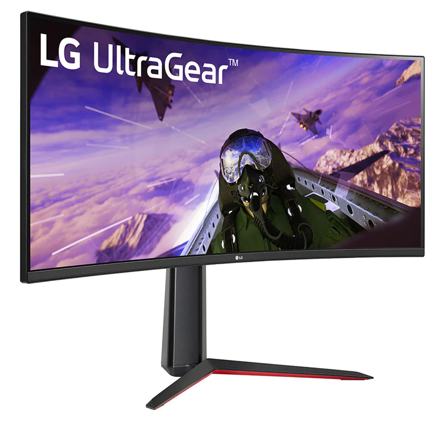 LG Electronics Ultragear 21:9 Curved Gaming LED Monitor 86.42 Cm (34 Inch),Qhd 3440 X 1440,5Ms,160Hz,AMD Freesync Premium,HDR 10,Srgb 99%,Height Adjust Stand,Dp,Hdmi,Speaker,Headphone Out,34Gp63A