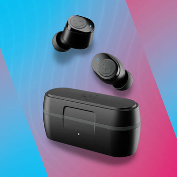 Skullcandy Jib True 2 in-Ear Wireless Earbuds, 32 Hr Battery, Microphone, Works with iPhone Android and Bluetooth Devices - Black
