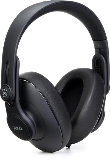 AKG K361 Over-Ear, Closed-Back, Foldable Studio Wired Headphones (Black)