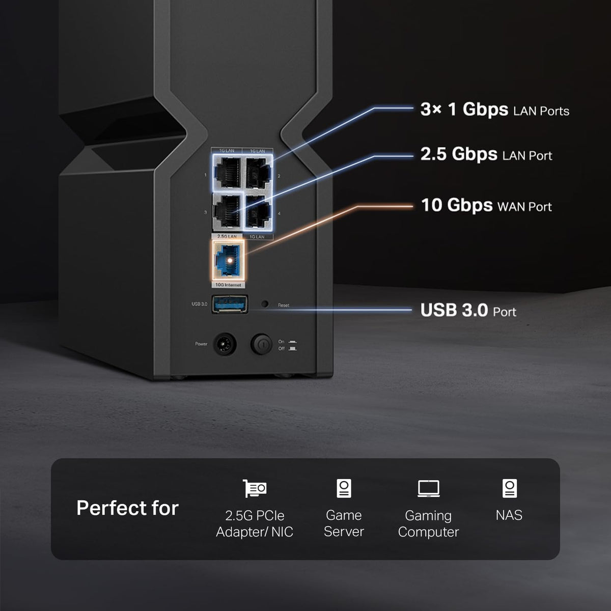 TP-Link Tri-Band BE15000 WiFi 7 Router Archer BE700
