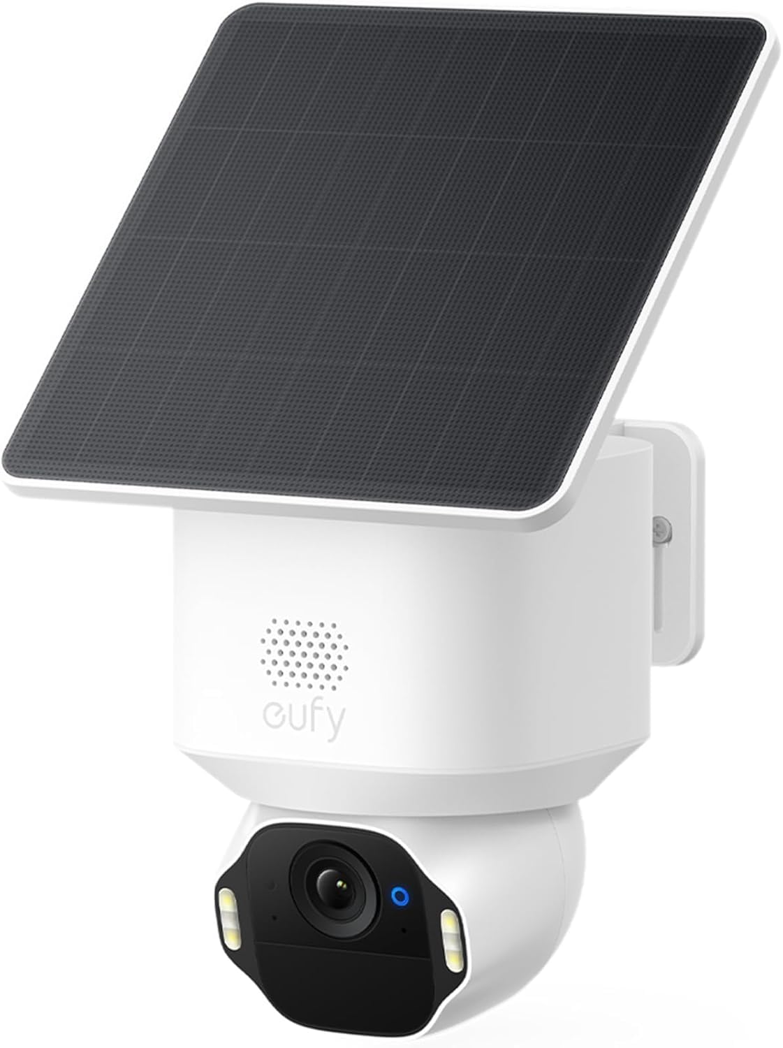 eufy Security SoloCam E42 2-Cam Kit, 4K Security Camera Wireless Outdoor, Solar Powered, AI Motion Tracking, Strobe Light, Pan & Tilt, Facial Recognition, Built-in Local Storage (Up to 16TB)