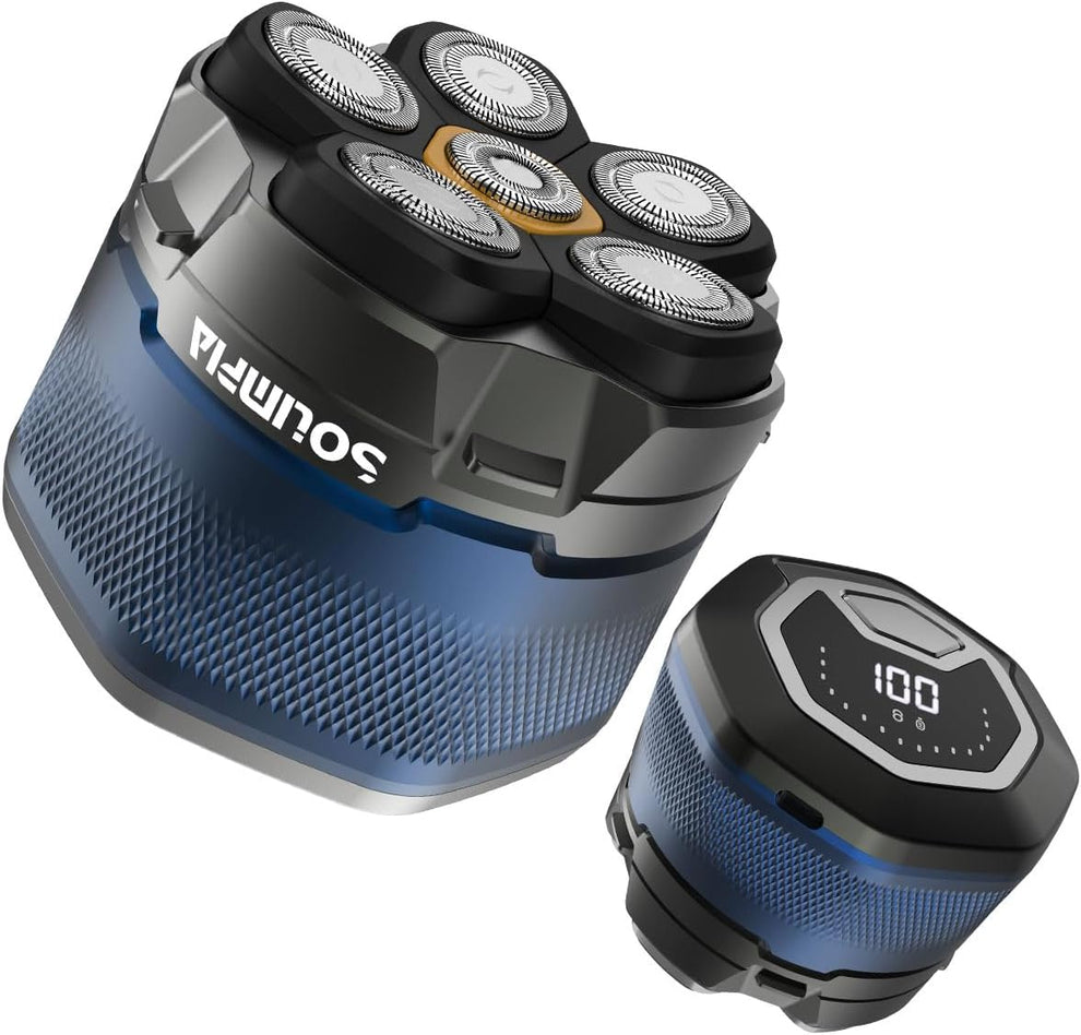 SOLIMPIA Upgraded Head Shaver for Bald Men,Magnetic Electric Razor Hai