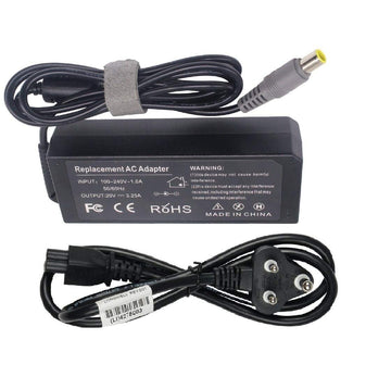 Laplogix Laptop Charger for IBM Lenovo THINKPAD Edge E430 Series 20V 3.25A 65W Laptop Adapter with Power Cord Cable-Black