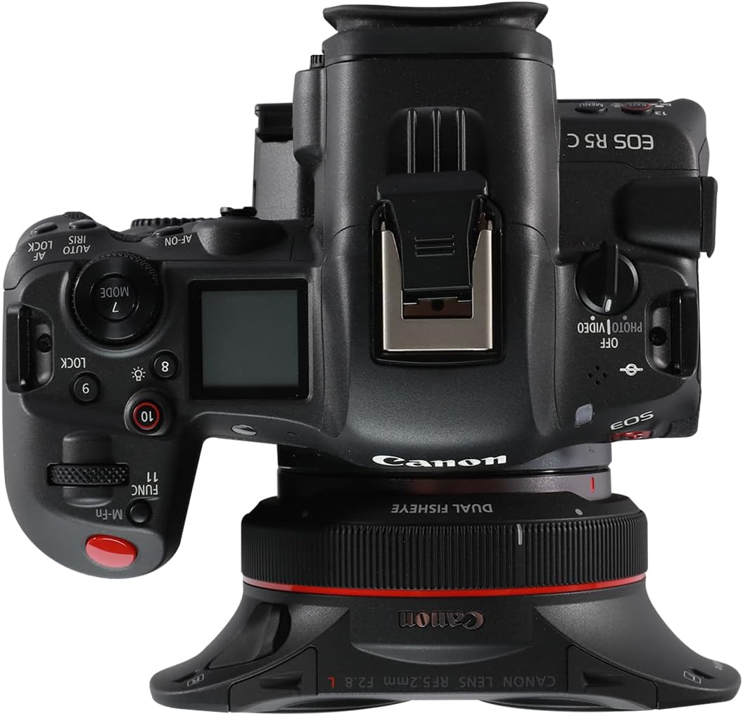 Canon VR Content Creator Kit - EOS R5 C Full-Frame Hybrid Camera and RF5.2mm F2.8 L Dual Fisheye Lens, for Video Professionals